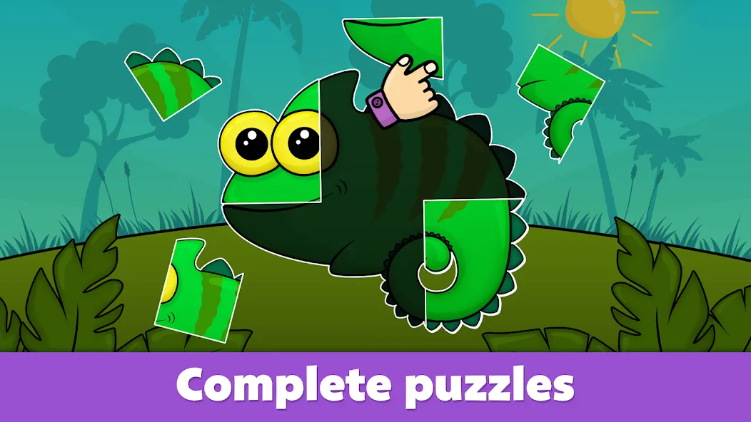 Kids Puzzle Games 2-5 years [МОД: Много денег, Монет и Все открыто] Screenshot 3