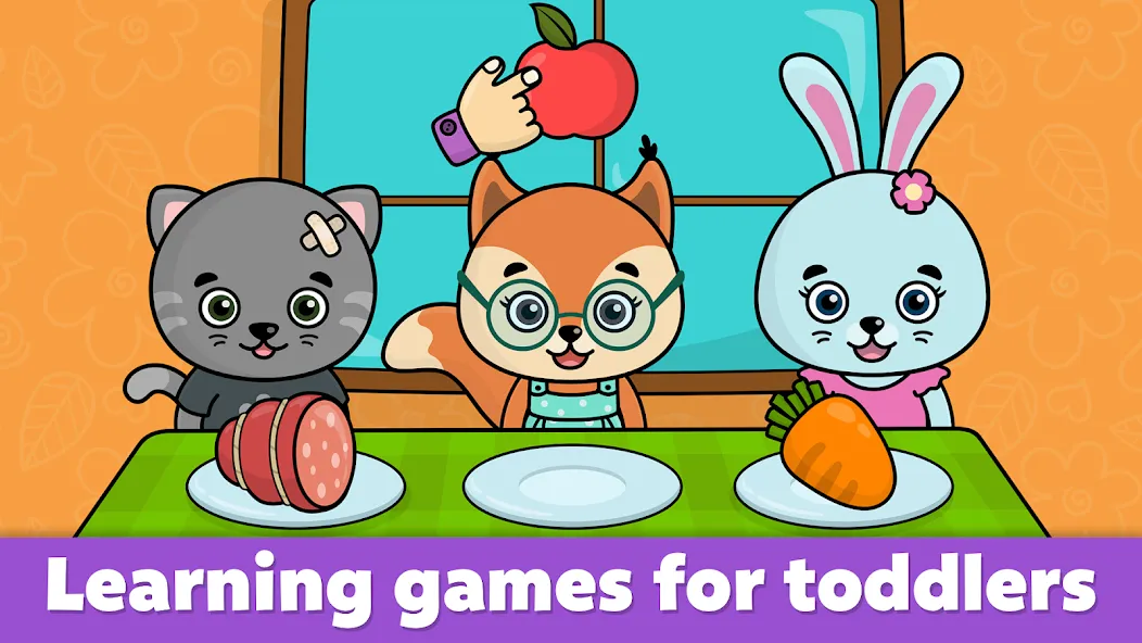 Baby Games: Shapes and Colors [МОД: Деньги, Монеты и Меню MOD] Screenshot 1