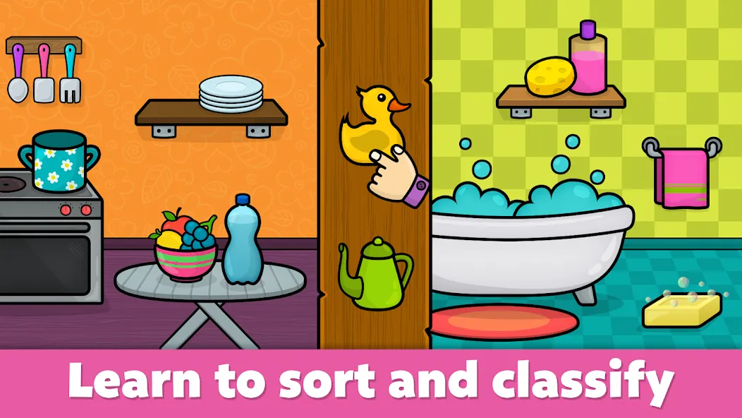 Baby Games: Shapes and Colors [МОД: Деньги, Монеты и Меню MOD] Screenshot 2