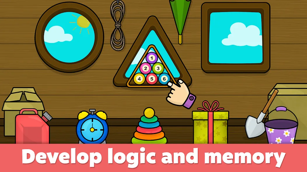 Baby Games: Shapes and Colors [МОД: Деньги, Монеты и Меню MOD] Screenshot 3