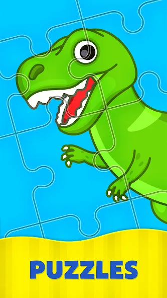 Kids Puzzles: Games for Kids [МОД: Бесконечные деньги, Монеты и Мега MOD] Screenshot 1