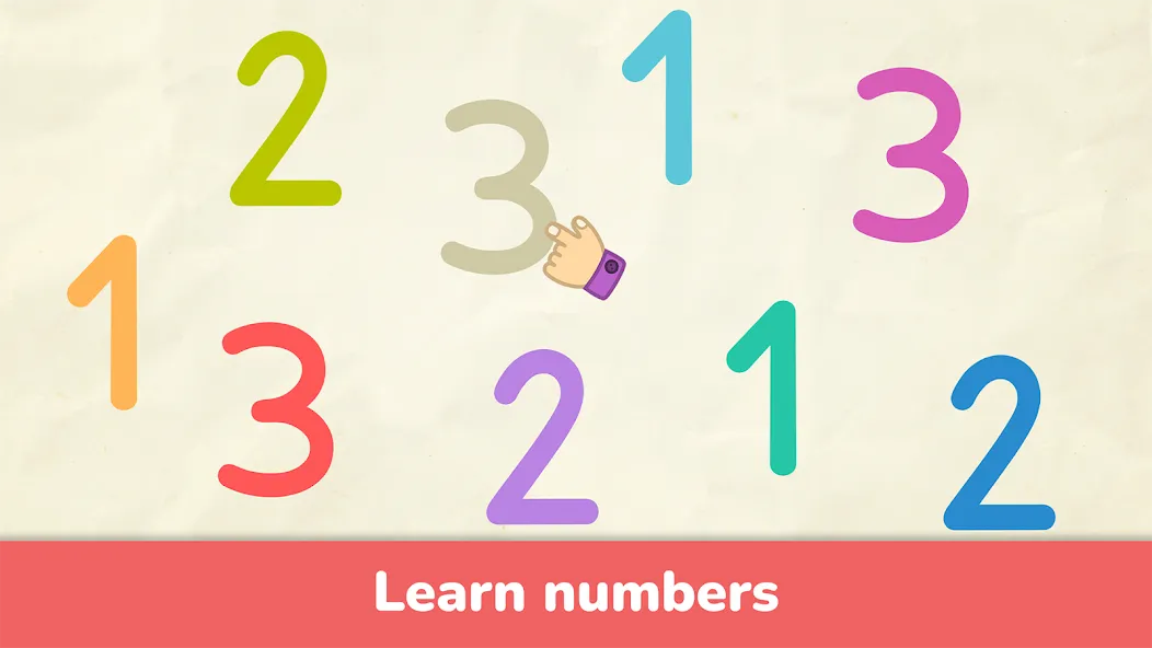 Numbers - 123 Games for Kids [МОД: Все открыто, Дополнительные деньги и Меню MOD] Screenshot 1