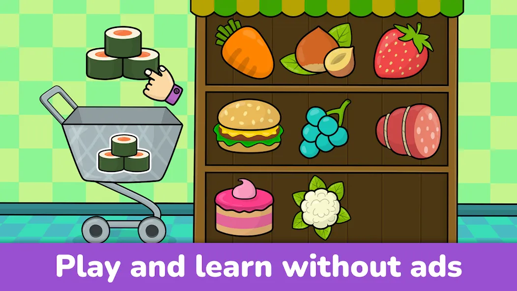 Toddler Games for 2+ year olds [МОД: Все открыто, Дополнительные деньги и Меню MOD] Screenshot 5