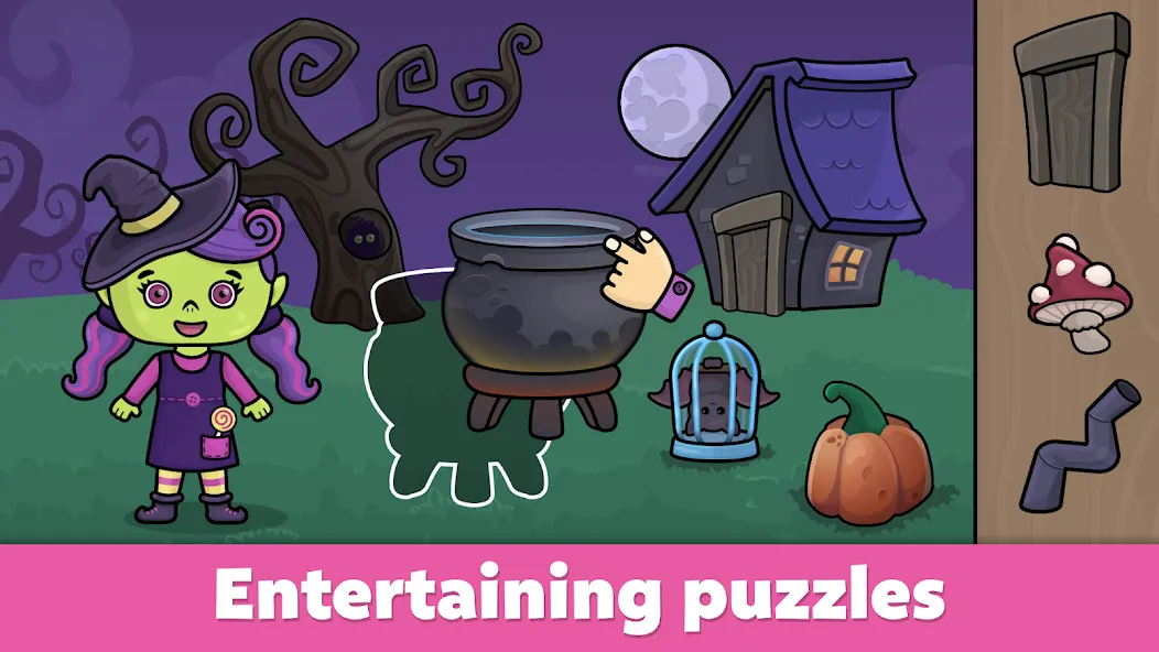Bimi Boo Fun Kids Games [МОД: Много монет, Открытые уровни и Мега MOD] Screenshot 2