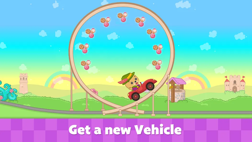 Bimi Boo Car Games for Kids [МОД: Много денег, Монет и Все открыто] Screenshot 2