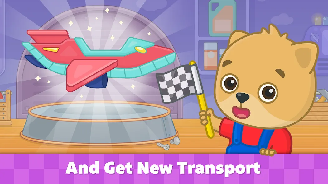 Bimi Boo Car Games for Kids [МОД: Много денег, Монет и Все открыто] Screenshot 5