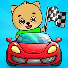 Скачать Bimi Boo Car Games for Kids [МОД: Много денег, Монет и Все открыто] | Взлом Bimi Boo Car Games for Kids на Андроид