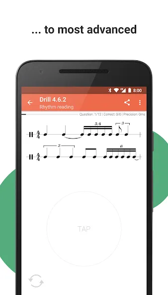 Complete Rhythm Trainer (Комплит Ритм Трейнер) [МОД: Бесконечные деньги, Монеты и Мега MOD] Screenshot 4