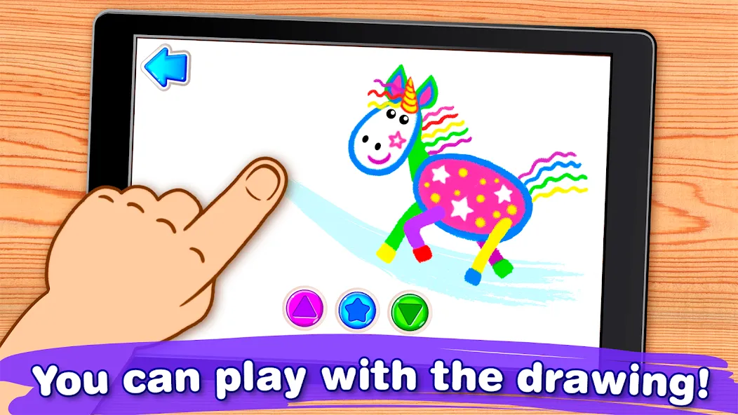 Bini Drawing for Kids Games (Бини) [МОД: Все открыто, Дополнительные деньги и Меню MOD] Screenshot 5