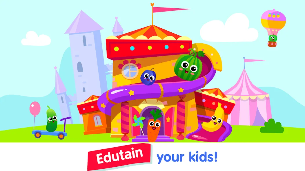 Kids Learning games 4 toddlers [МОД: Все открыто, Дополнительные деньги и Меню MOD] Screenshot 1