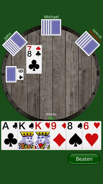 Durak Online Cards Game [МОД: Все открыто, Дополнительные деньги и Меню MOD] Screenshot 3