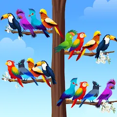 Скачать Bird Sort - Color Puzzle [МОД: Бесконечные деньги, Монеты и Мега MOD] | Взлом Bird Sort - Color Puzzle на Андроид