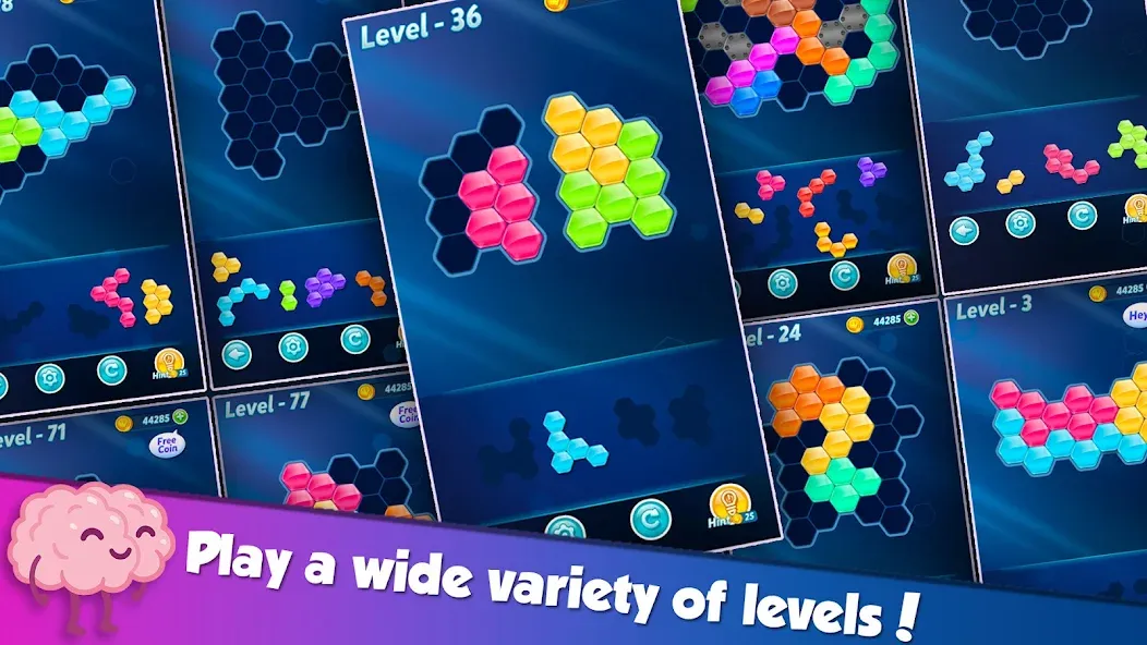 Block! Hexa Puzzle™ [МОД: Много монет, Открытые уровни и Мега MOD] Screenshot 2