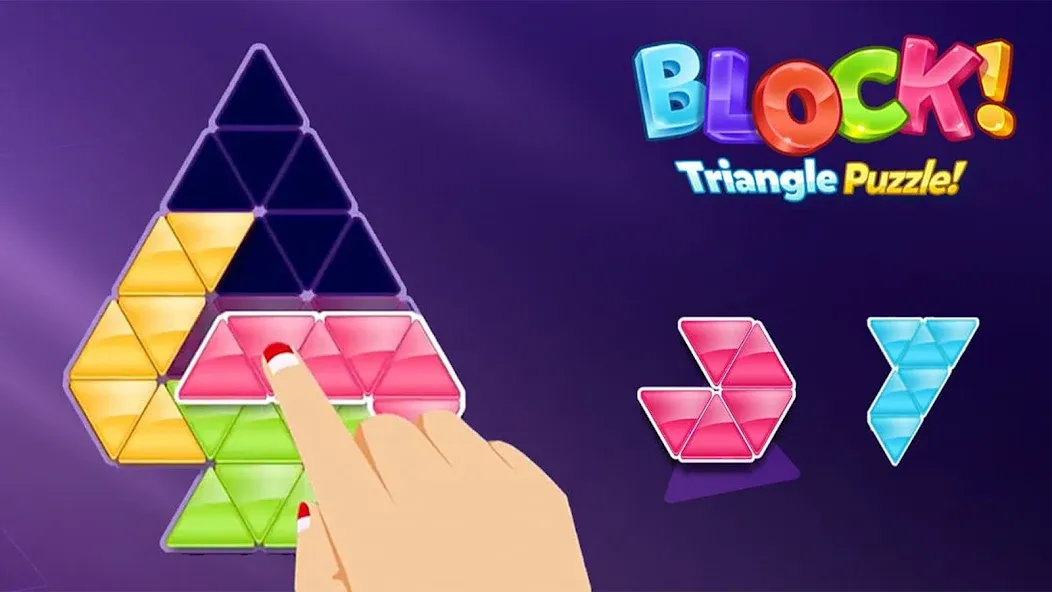 Block! Triangle Puzzle:Tangram [МОД: Все открыто, Дополнительные деньги и Меню MOD] Screenshot 2