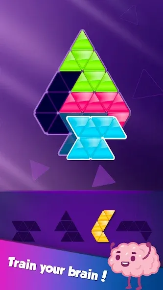 Block! Triangle Puzzle:Tangram [МОД: Все открыто, Дополнительные деньги и Меню MOD] Screenshot 4