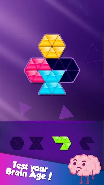 Block! Triangle Puzzle:Tangram [МОД: Все открыто, Дополнительные деньги и Меню MOD] Screenshot 5