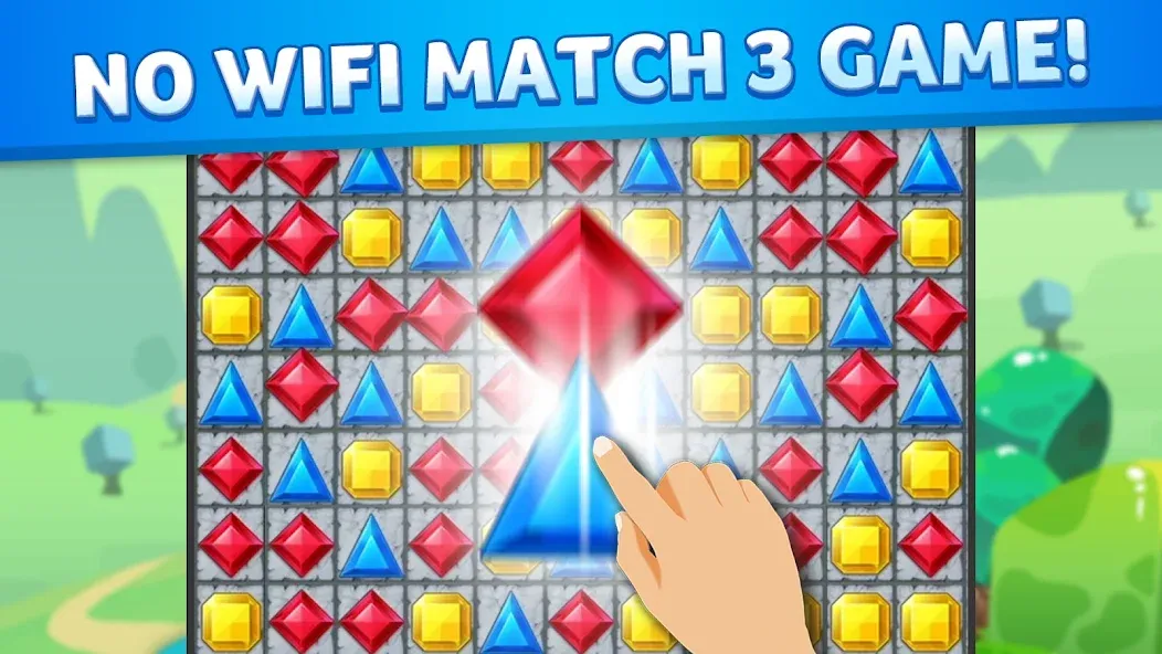 Jewel Match King [МОД: Бесконечные деньги, Монеты и Мега MOD] Screenshot 1