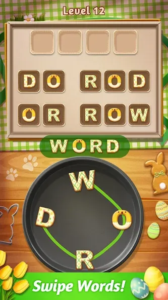 Word Cookies! ® [МОД: Все открыто, Дополнительные деньги и Меню MOD] Screenshot 2