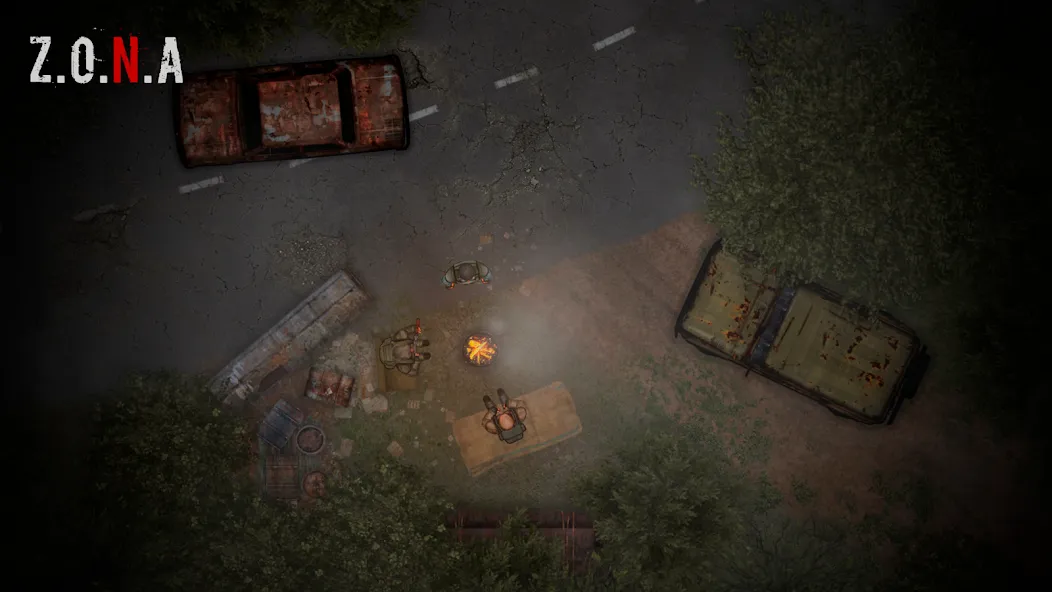 Z.O.N.A: Dead Air [МОД: Меню, Бесконечные монеты и Открытые уровни] Screenshot 2