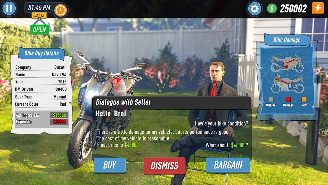 Motorcycle Dealer Bike Games [МОД: Много монет, Открытые уровни и Мега MOD] Screenshot 5