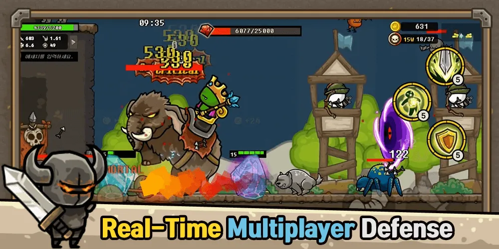 Castle Defense Online [МОД: Много монет, Открытые уровни и Мега MOD] Screenshot 1