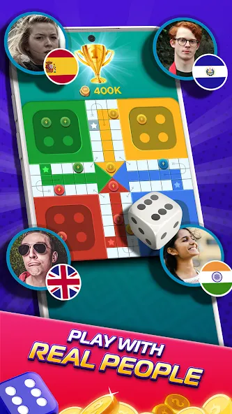 Ludo SuperStar- Board Game [МОД: Много денег, Монет и Все открыто] Screenshot 3