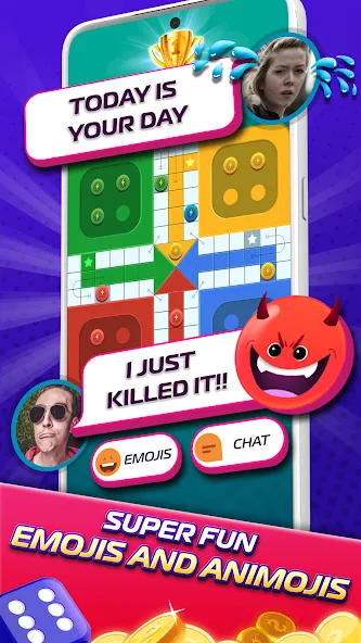 Ludo SuperStar- Board Game [МОД: Много денег, Монет и Все открыто] Screenshot 5