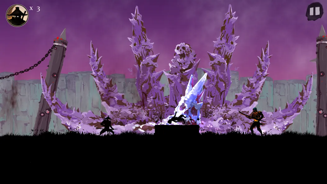 Ninja Arashi (Ниндзя Араши) [МОД: Много монет, Открытые уровни и Мега MOD] Screenshot 2