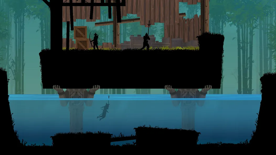 Ninja Arashi 2 (Ниндзя Араши 2) [МОД: Много монет, Открытые уровни и Мега MOD] Screenshot 5