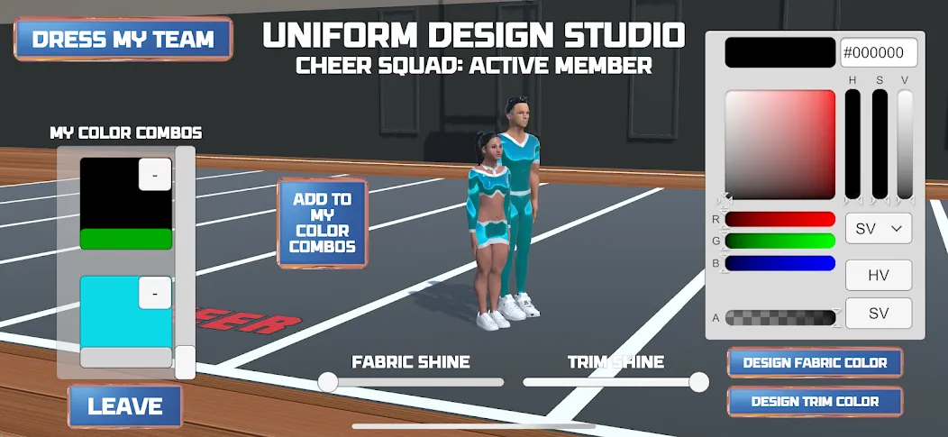 CHEER Official 3D (ЧИР Официальный 3D) [МОД: Меню, Бесконечные монеты и Открытые уровни] Screenshot 2