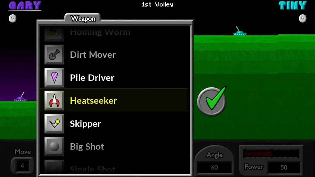 Pocket Tanks (Покет Танкс) [МОД: Много монет, Открытые уровни и Мега MOD] Screenshot 3