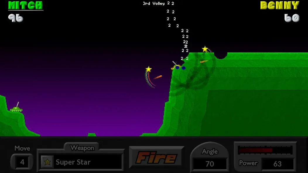 Pocket Tanks (Покет Танкс) [МОД: Много монет, Открытые уровни и Мега MOD] Screenshot 4