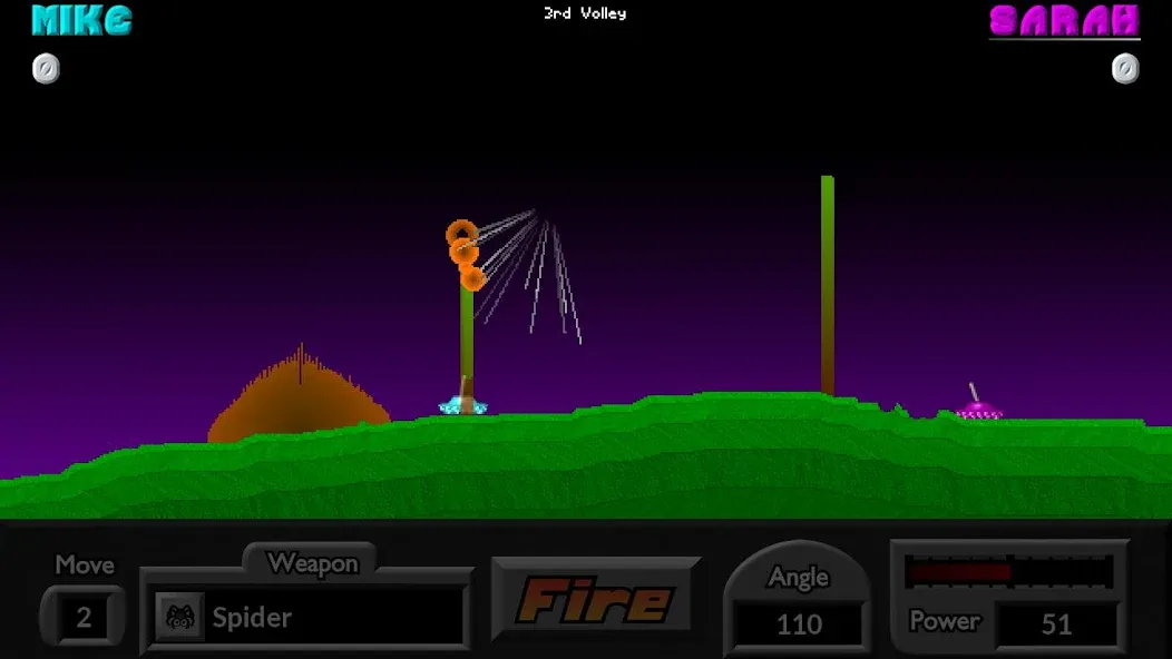 Pocket Tanks (Покет Танкс) [МОД: Много монет, Открытые уровни и Мега MOD] Screenshot 5