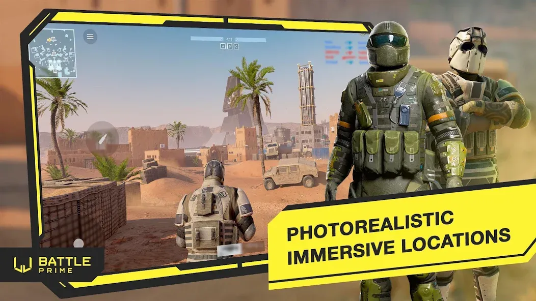 Battle Prime: FPS gun shooting (Баттл Прим) [МОД: Много монет, Открытые уровни и Мега MOD] Screenshot 3