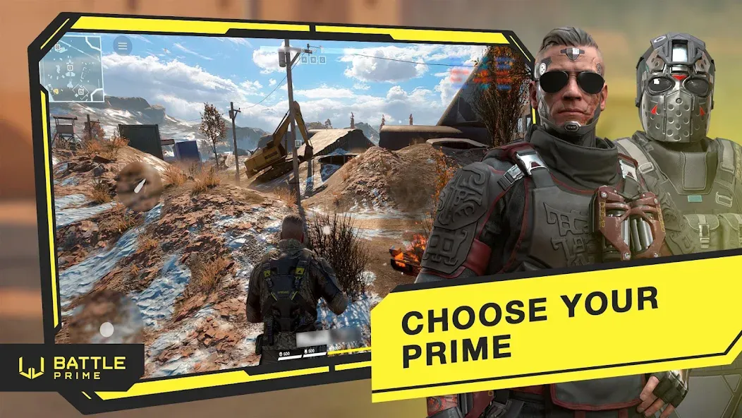 Battle Prime: FPS gun shooting (Баттл Прим) [МОД: Много монет, Открытые уровни и Мега MOD] Screenshot 4