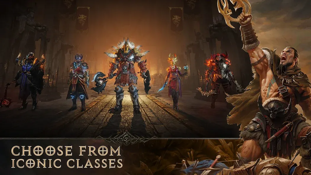 Diablo Immortal (Дьябло Иммортал) [МОД: Меню, Бесконечные монеты и Открытые уровни] Screenshot 1