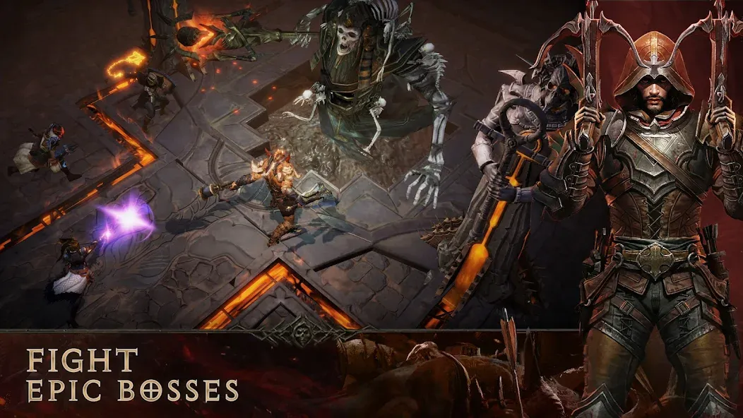 Diablo Immortal (Дьябло Иммортал) [МОД: Меню, Бесконечные монеты и Открытые уровни] Screenshot 2