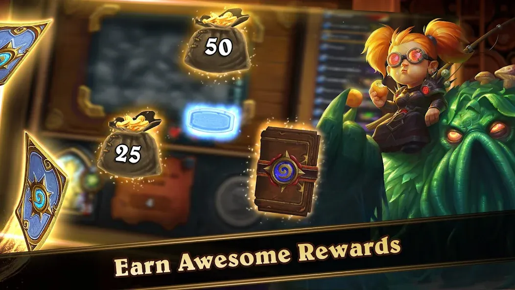 Hearthstone (Хртстоун) [МОД: Деньги, Монеты и Меню MOD] Screenshot 5