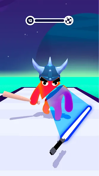 Blob Shooter 3D — Assassin Hit [МОД: Много денег, Монет и Все открыто] Screenshot 1
