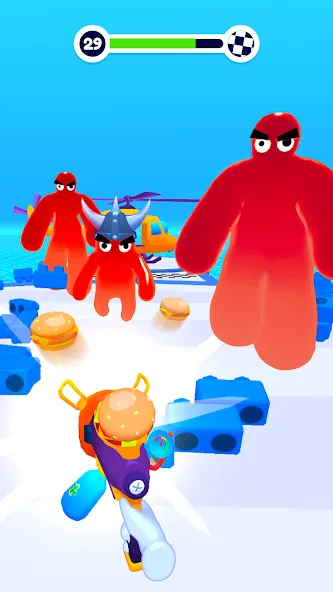 Blob Shooter 3D — Assassin Hit [МОД: Много денег, Монет и Все открыто] Screenshot 4