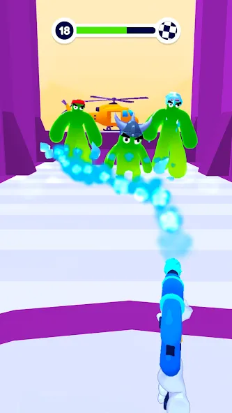 Blob Shooter 3D — Assassin Hit [МОД: Много денег, Монет и Все открыто] Screenshot 5