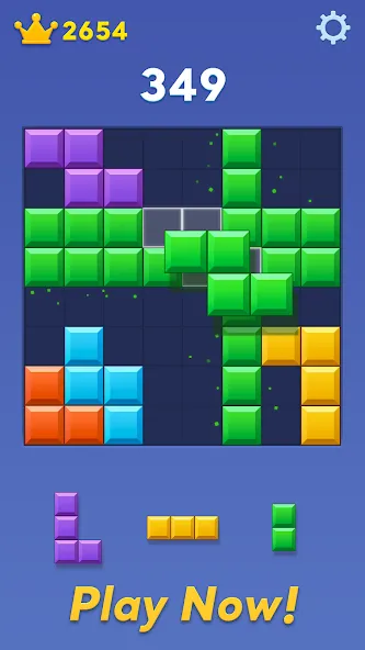 Block Blast! (Блок Бласт) [МОД: Меню, Бесконечные монеты и Открытые уровни] Screenshot 5
