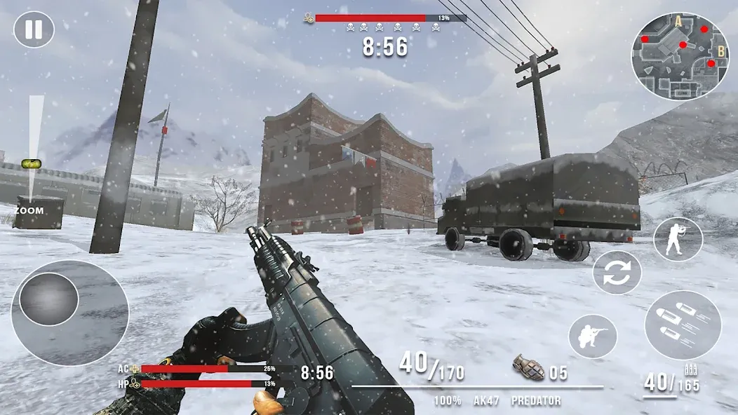 Modern Commando Strike Mission [МОД: Бесконечные деньги, Монеты и Мега MOD] Screenshot 3