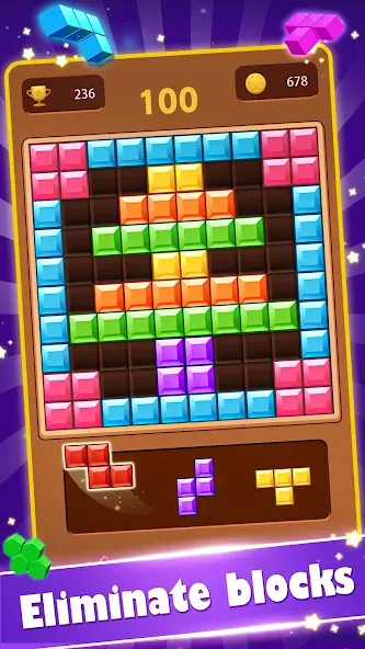 Block Gems: Block Puzzle Games (Блок драгоценные камни) [МОД: Бесконечные деньги, Монеты и Мега MOD] Screenshot 2