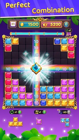 Block Puzzle: Block Blast! [МОД: Меню, Бесконечные монеты и Открытые уровни] Screenshot 4