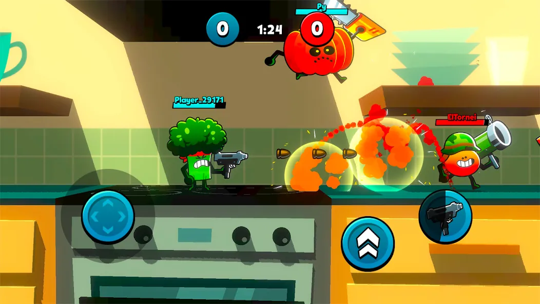 Food Gang [МОД: Много денег, Монет и Все открыто] Screenshot 1