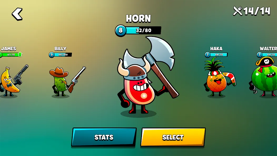 Food Gang [МОД: Много денег, Монет и Все открыто] Screenshot 3