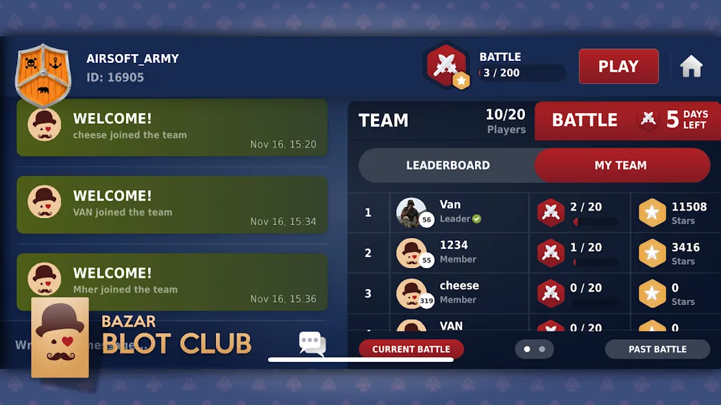 Blot Club - Online Bazar Blot [МОД: Деньги, Монеты и Меню MOD] Screenshot 3