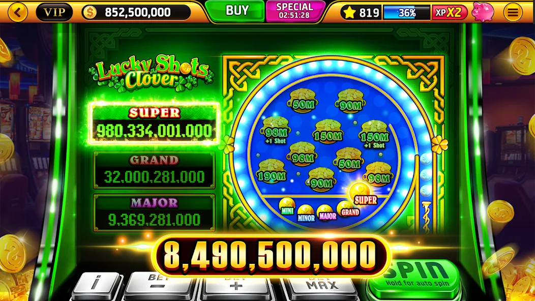 Wild Classic Slots Casino Game [МОД: Деньги, Монеты и Меню MOD] Screenshot 2