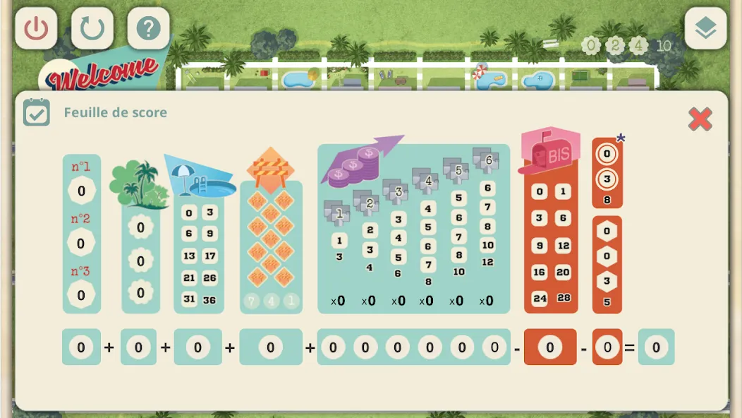 Welcome to - Scoresheet (Вэлкам то) [МОД: Много денег, Монет и Все открыто] Screenshot 2